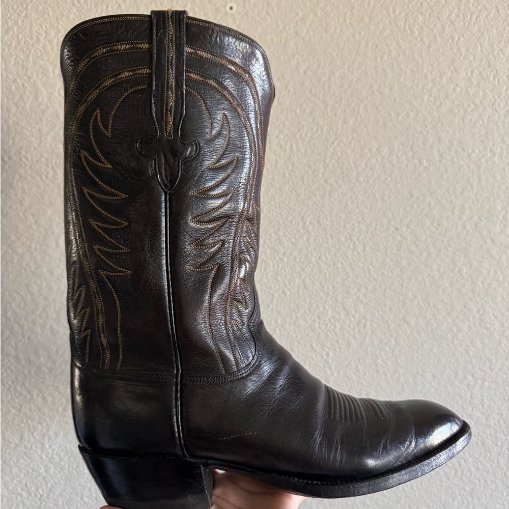 Lucchese vintage  Leather Cowboy Boots